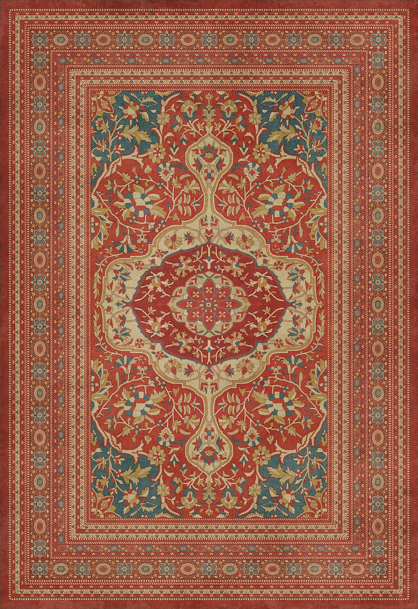 Farahan Firdaus - vinyl floor cloth 96x140