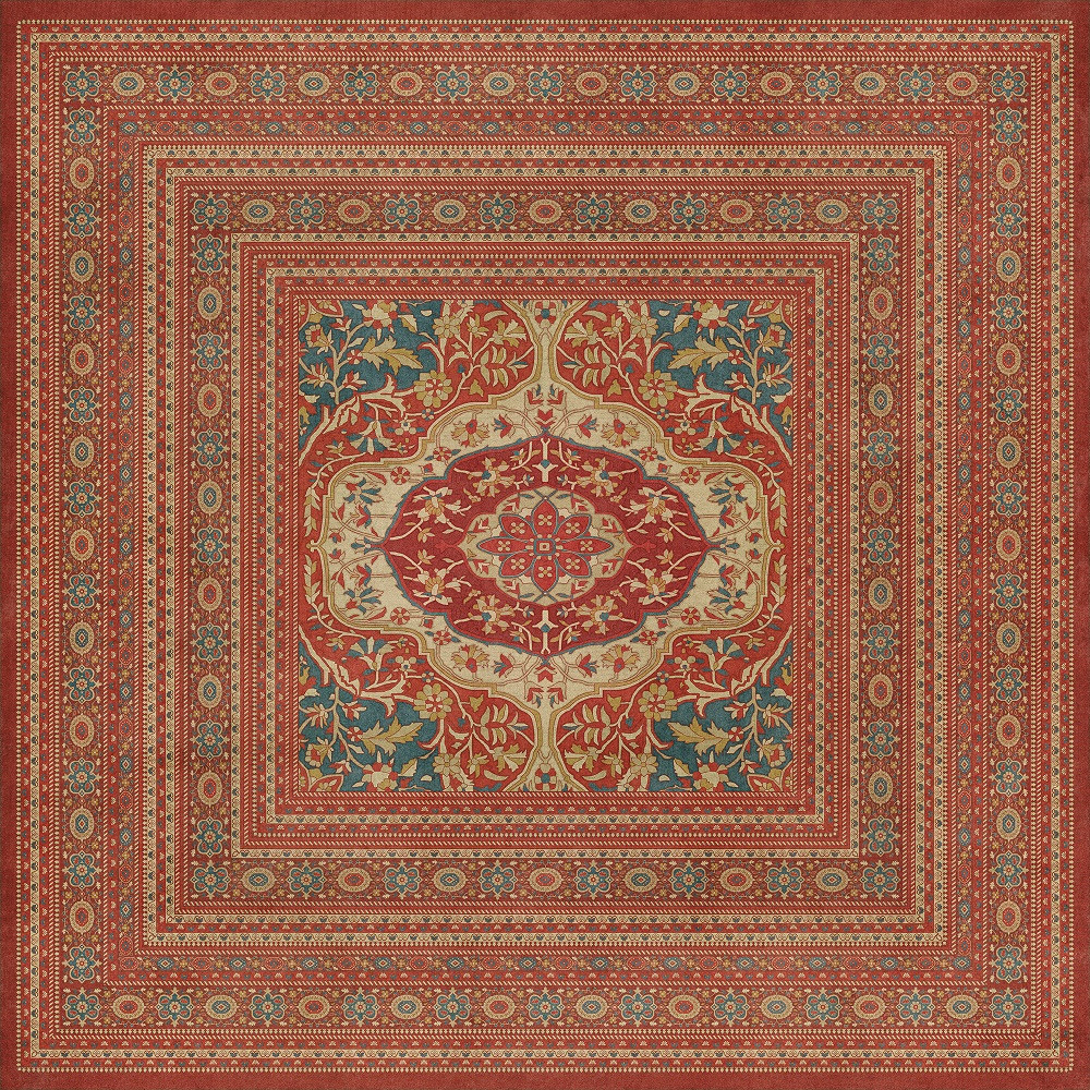 Farahan Firdaus - vinyl floor cloth 120x120