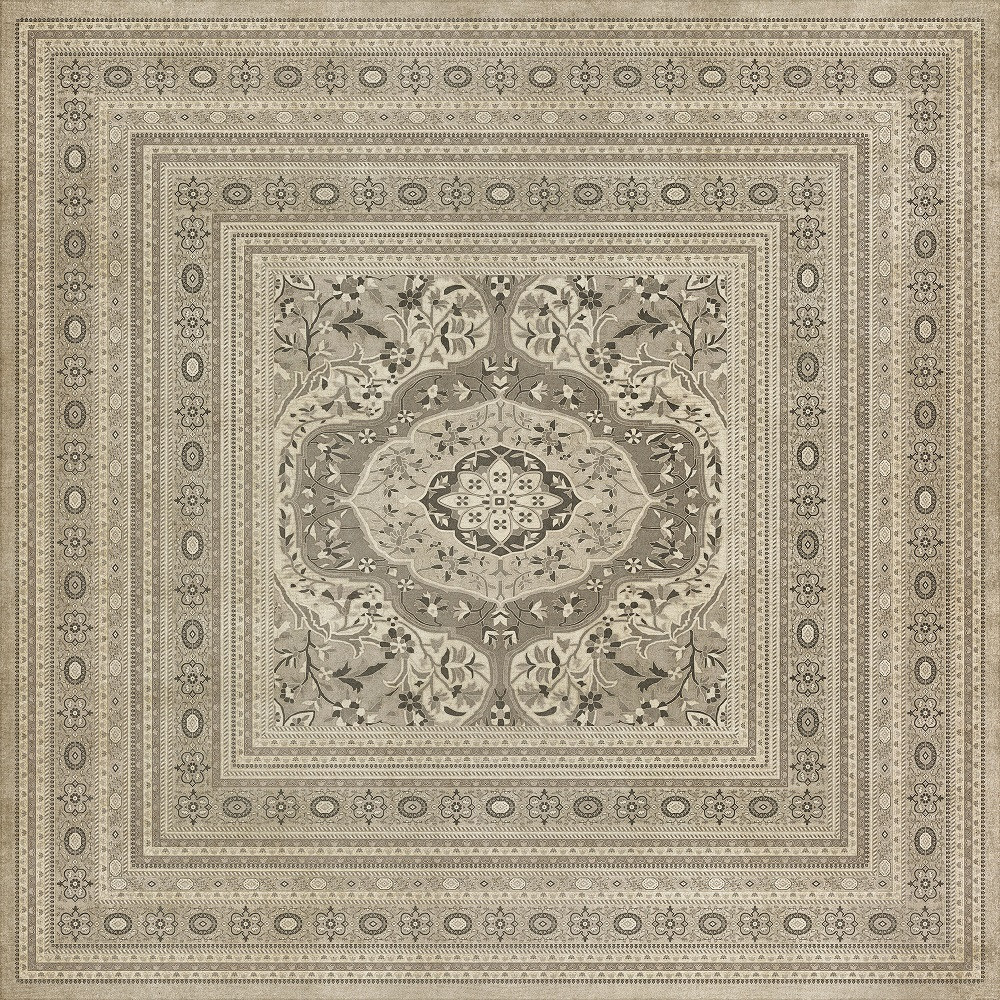 Farahan Mahtab - vinyl floor cloth 120x120
