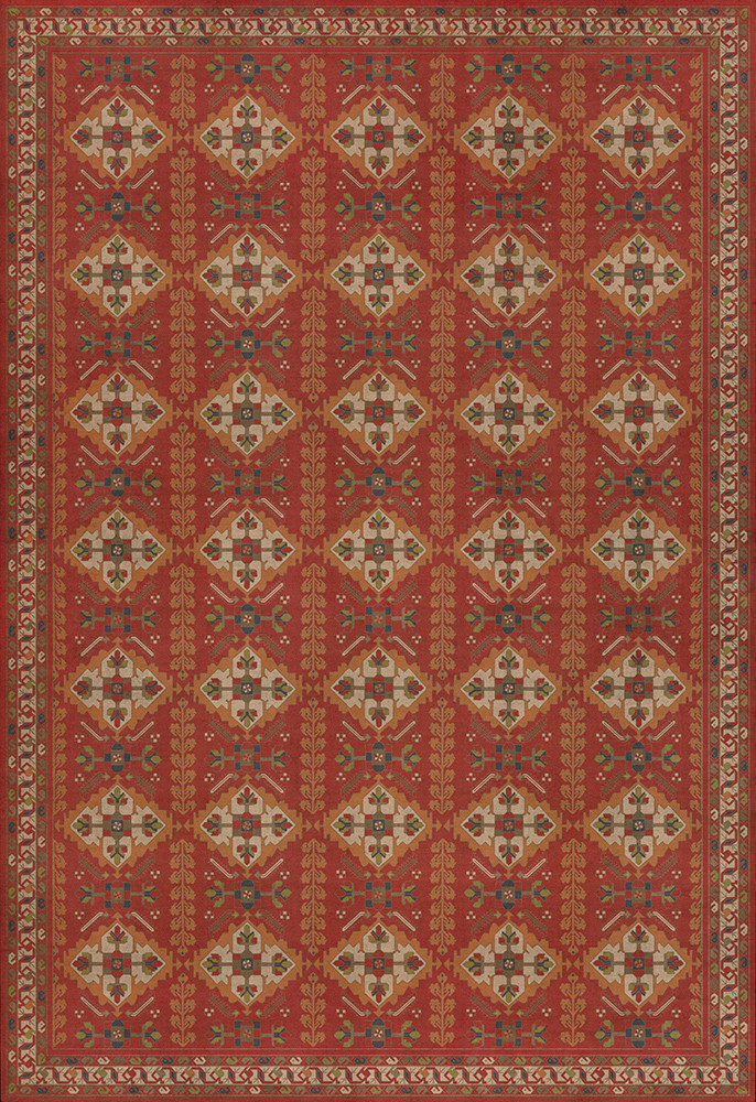 Hamadan Arkadas - vinyl floor cloth 96x140