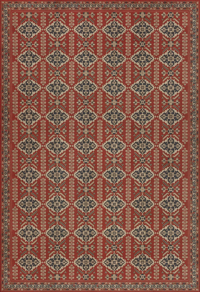 Hamadan Kismet - vinyl floor cloth 120x175