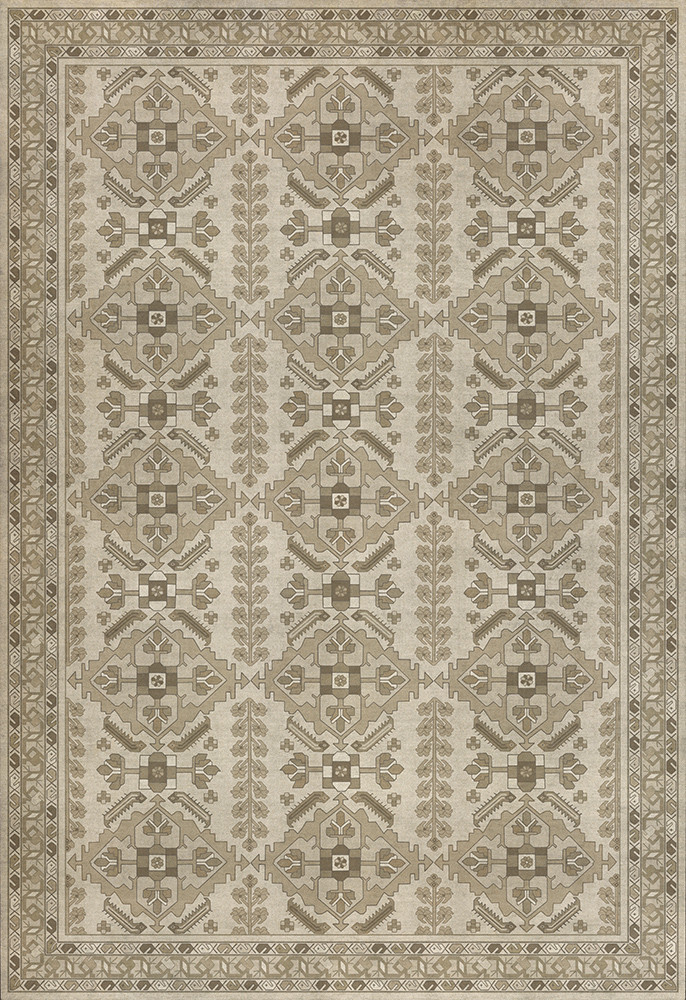Hamadan Yasmine - vinyl floor cloth 72x108