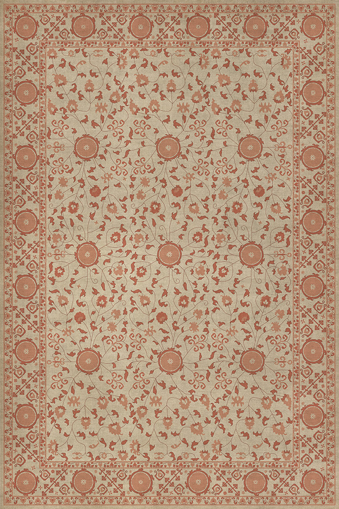 Samarkand Gazal - vinyl floor cloth 72x108