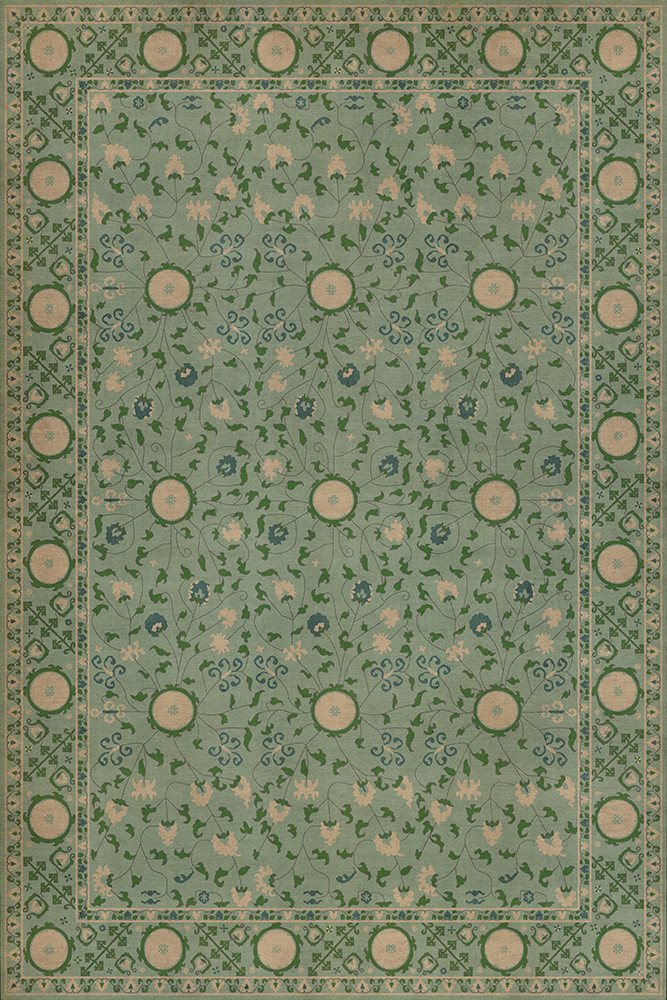Samarkand Jonona - vinyl floor cloth 72x108