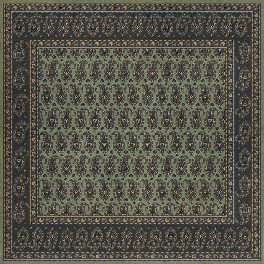 Kintala Dariav - vinyl floor cloth 72x72