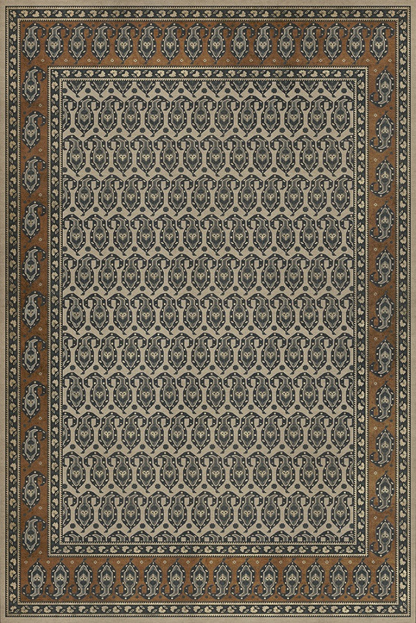 Kintala Frumos - vinyl floor cloth 72x108