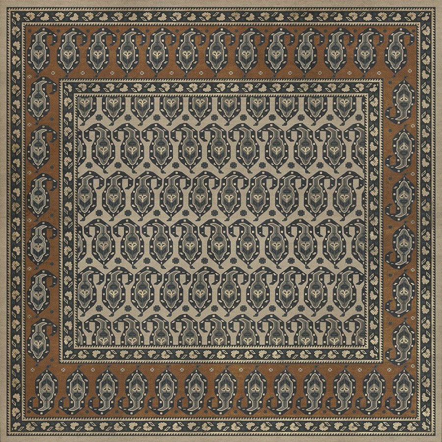Kintala Frumos - vinyl floor cloth 60x60