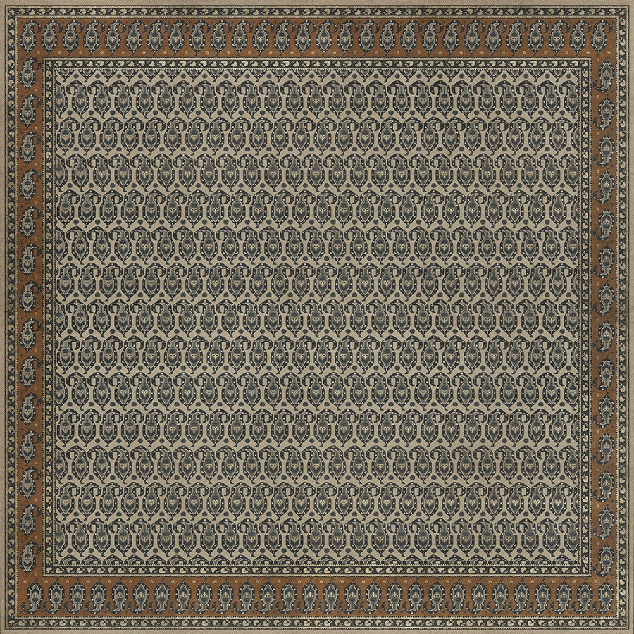 Kintala Frumos - vinyl floor cloth 120x120