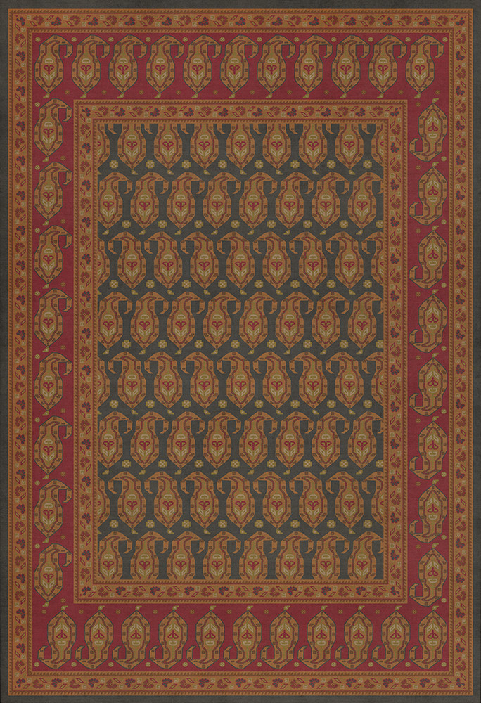 Kintala Lolo - vinyl floor cloth 52x76