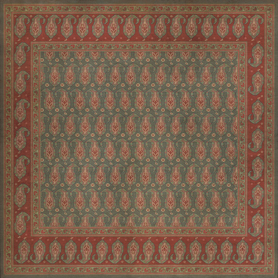 Kintala Mora - vinyl floor cloth 72x72