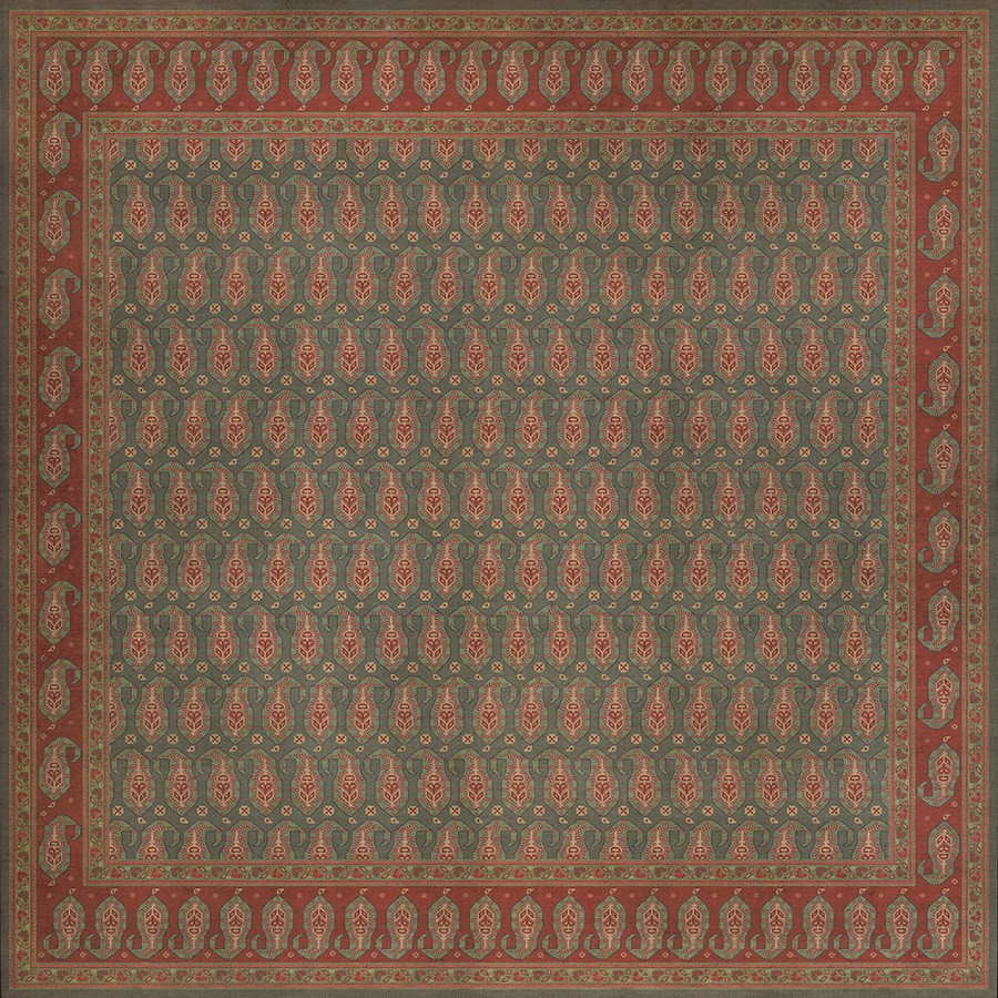 Kintala Mora - vinyl floor cloth 96x96