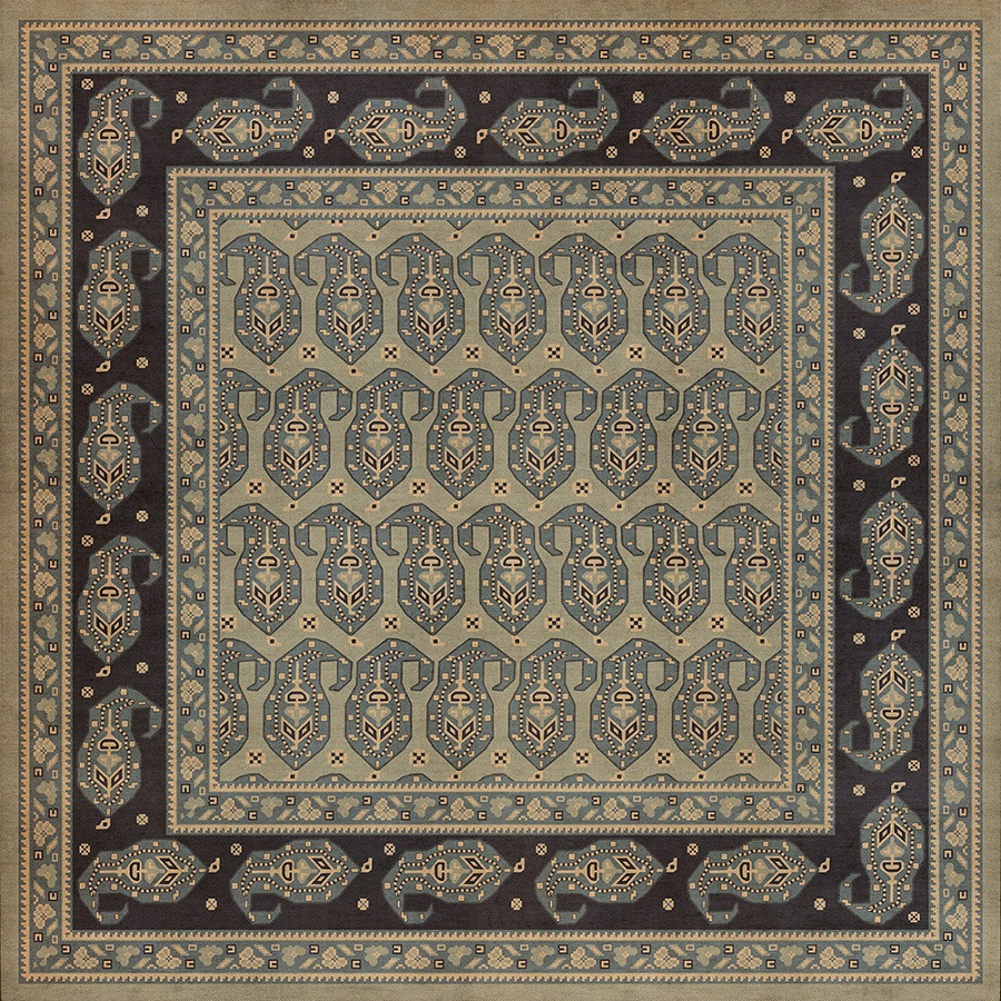 Kintala Nivasi - vinyl floor cloth 48x48