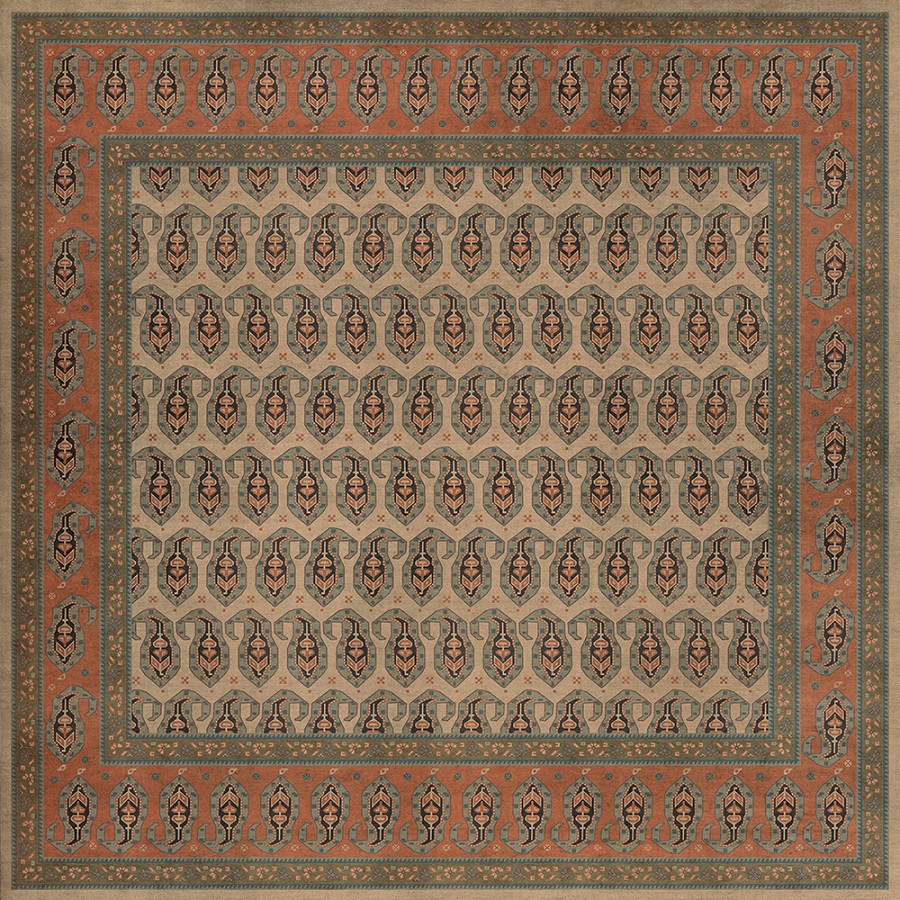 Kintala Rakli - vinyl floor cloth 72x72