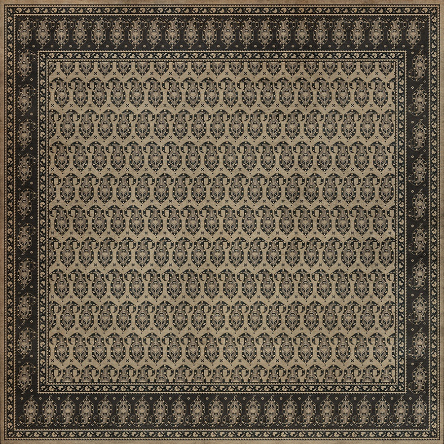 Kintala Spiuni - vinyl floor cloth  96x96
