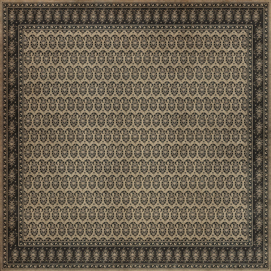 Kintala Spiuni - vinyl floor cloth 120x120
