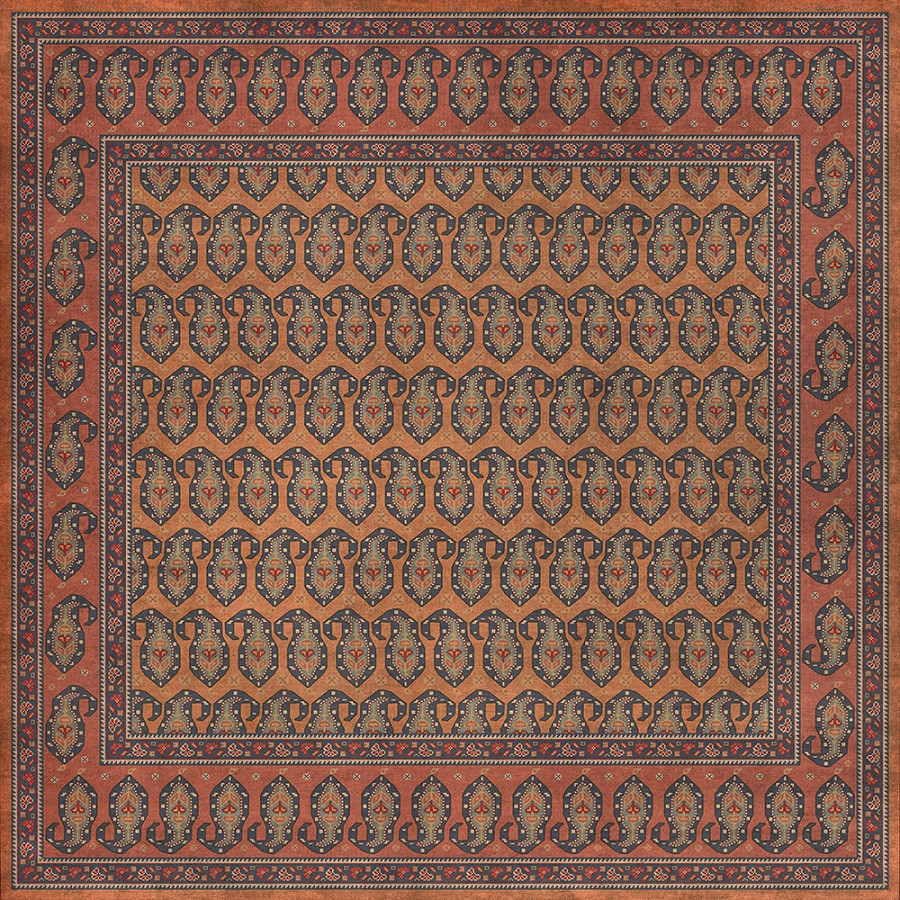 Kintala Svata - vinyl floor cloth 72x72