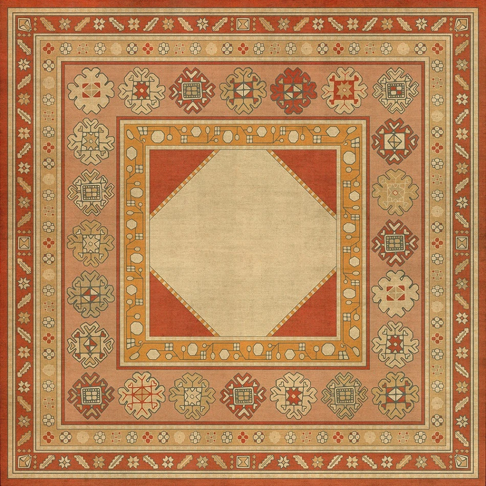 Lombalo Anoush - vinyl floor cloth 48x48