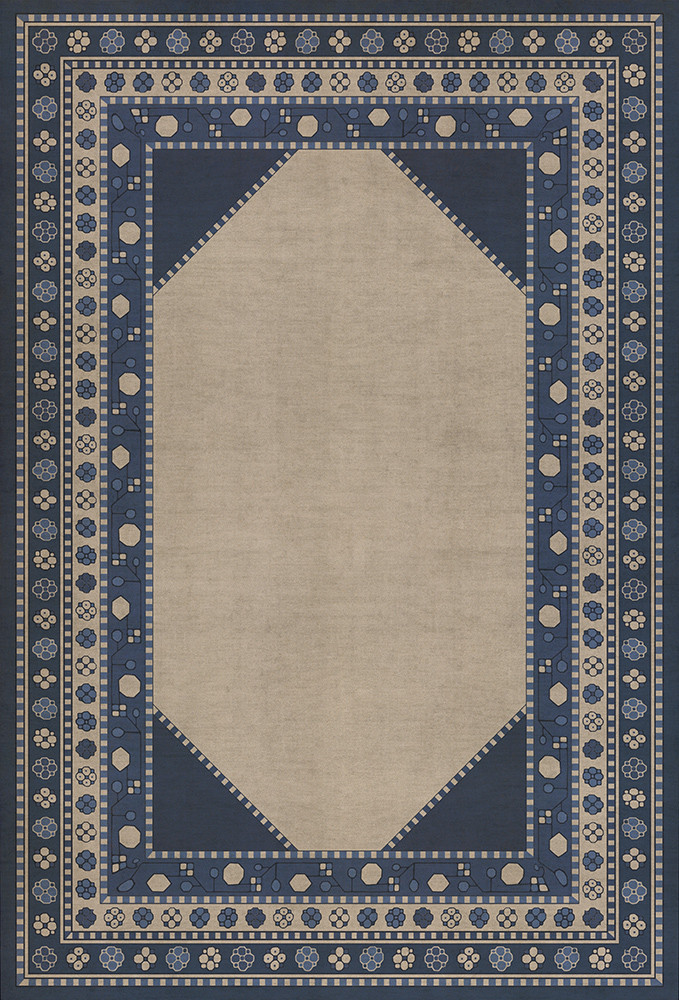 Lombalo Gradaren - vinyl floor cloth sizes 30x44, 38x56