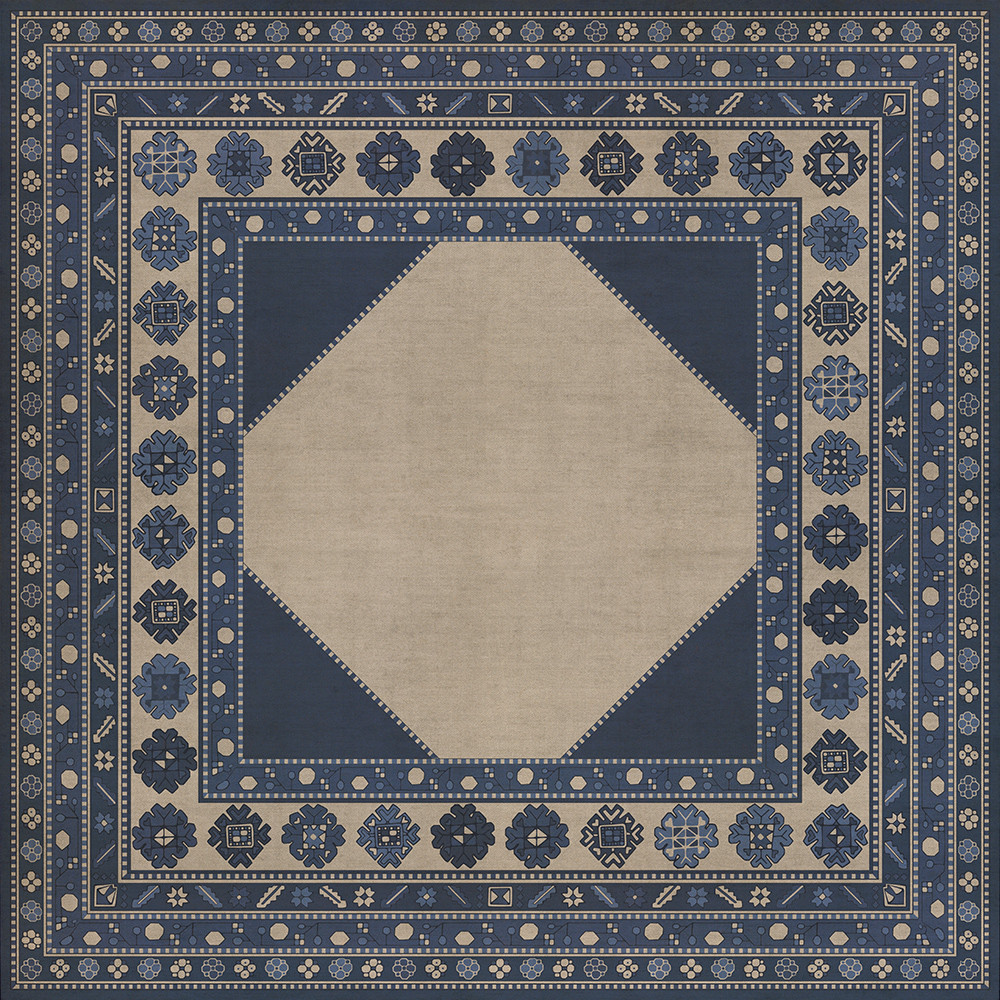 Lombalo Gradaren - vinyl floor cloth 72x72