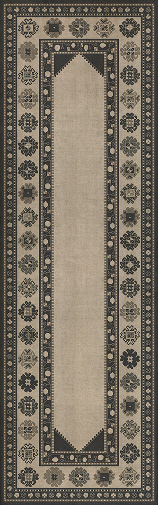 Lombalo Kami - vinyl floor cloth sizes 24x77, 30x96, 26x83, 36x115