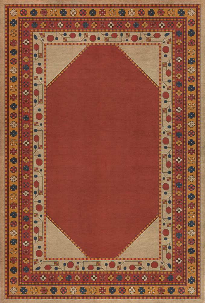 Lombalo Nareh - vinyl floor cloth sizes 30x44, 38x56