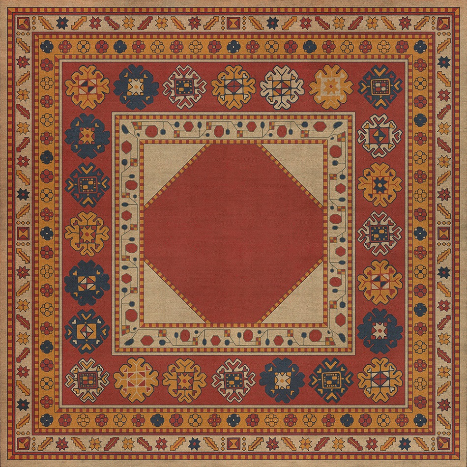 Lombalo Nareh - vinyl floor cloth 48x48