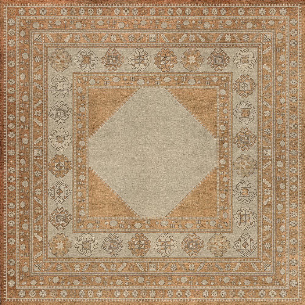 Lombalo Oski - vinyl floor cloth 60x60