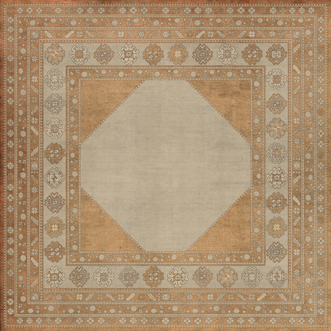 Lombalo: Oski - vinyl floor cloth
