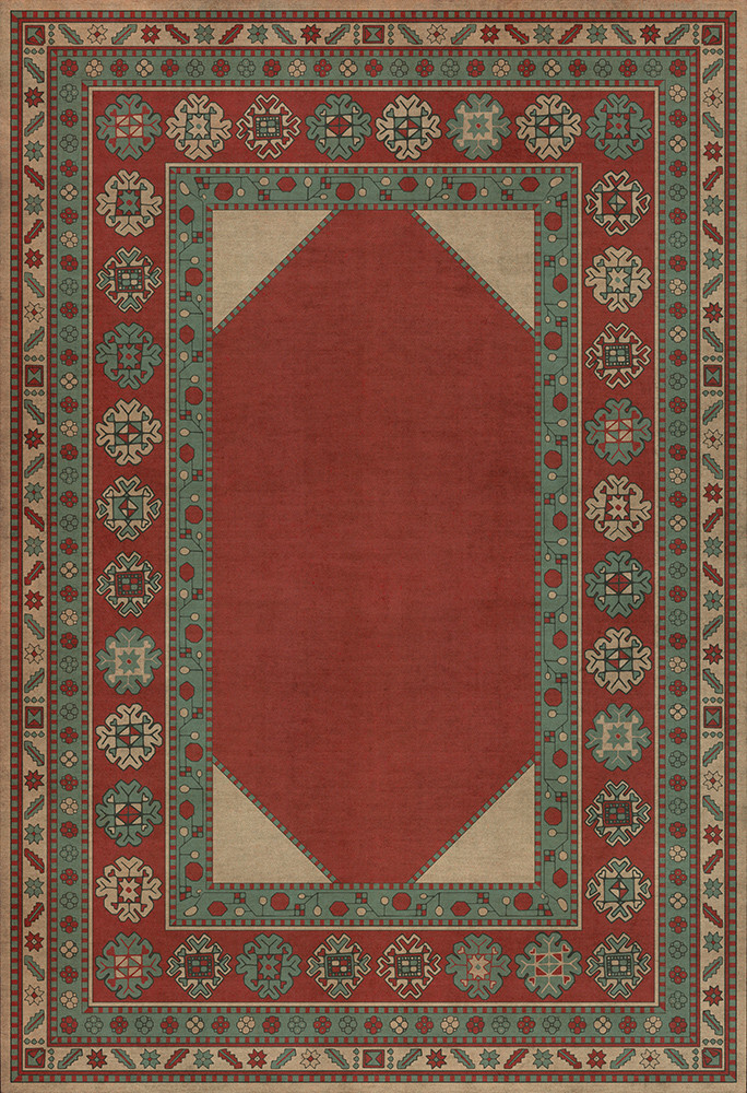 Lombalo Zartar - vinyl floor cloth 52x76