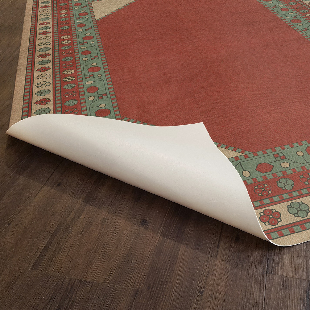 Lombalo Zartar - vinyl floor cloth underside 