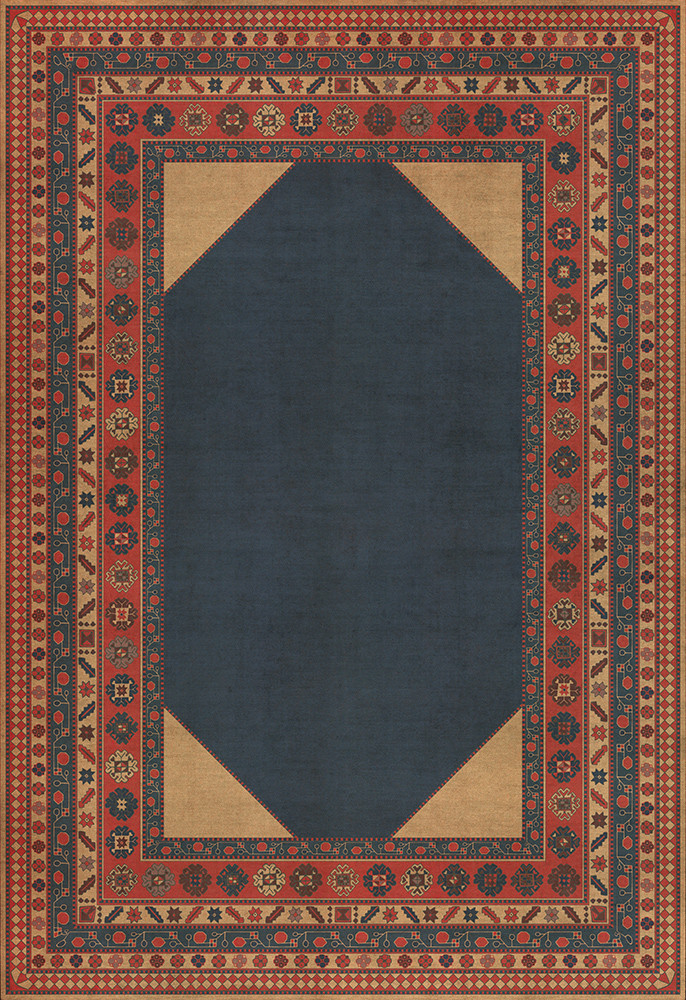 Lombalo Kohar - vinyl floor cloth 96x140