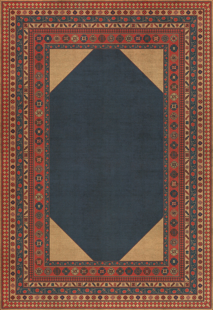 Lombalo Kohar - vinyl floor cloth 120x175