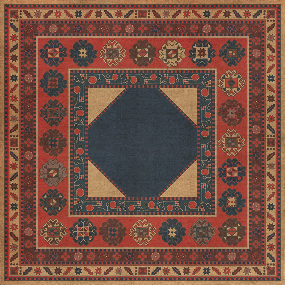 Lombalo Kohar - vinyl floor cloth 48x48