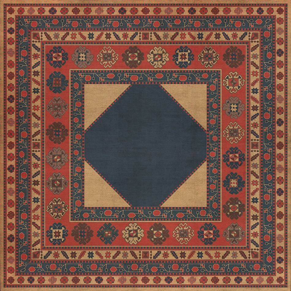 Lombalo Kohar - vinyl floor cloth 60x60