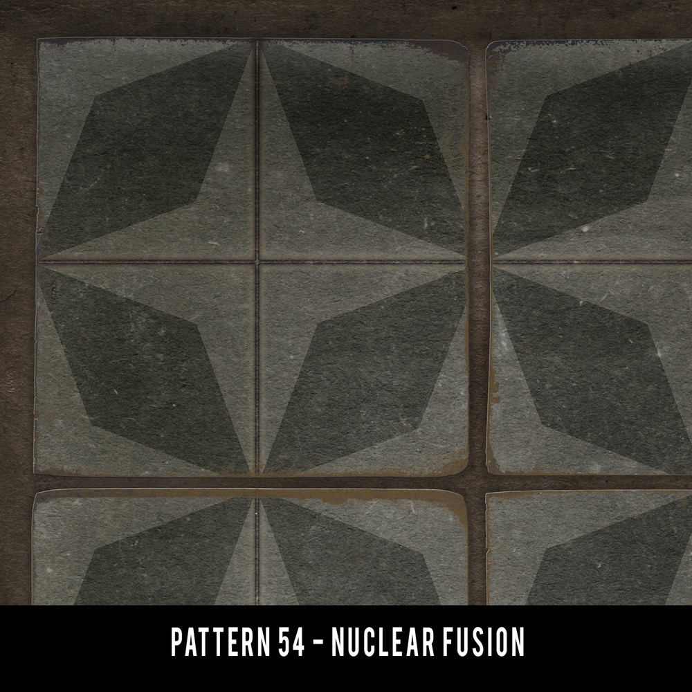 pattern 54 nuclear fusion swatch sample