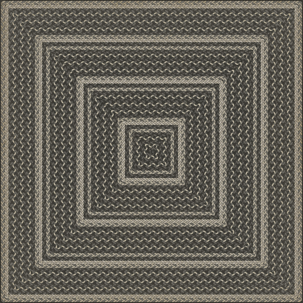 Pattern 85 Such a Cozy Room - square vinyl floor cloth sizes 84x84, 96x96