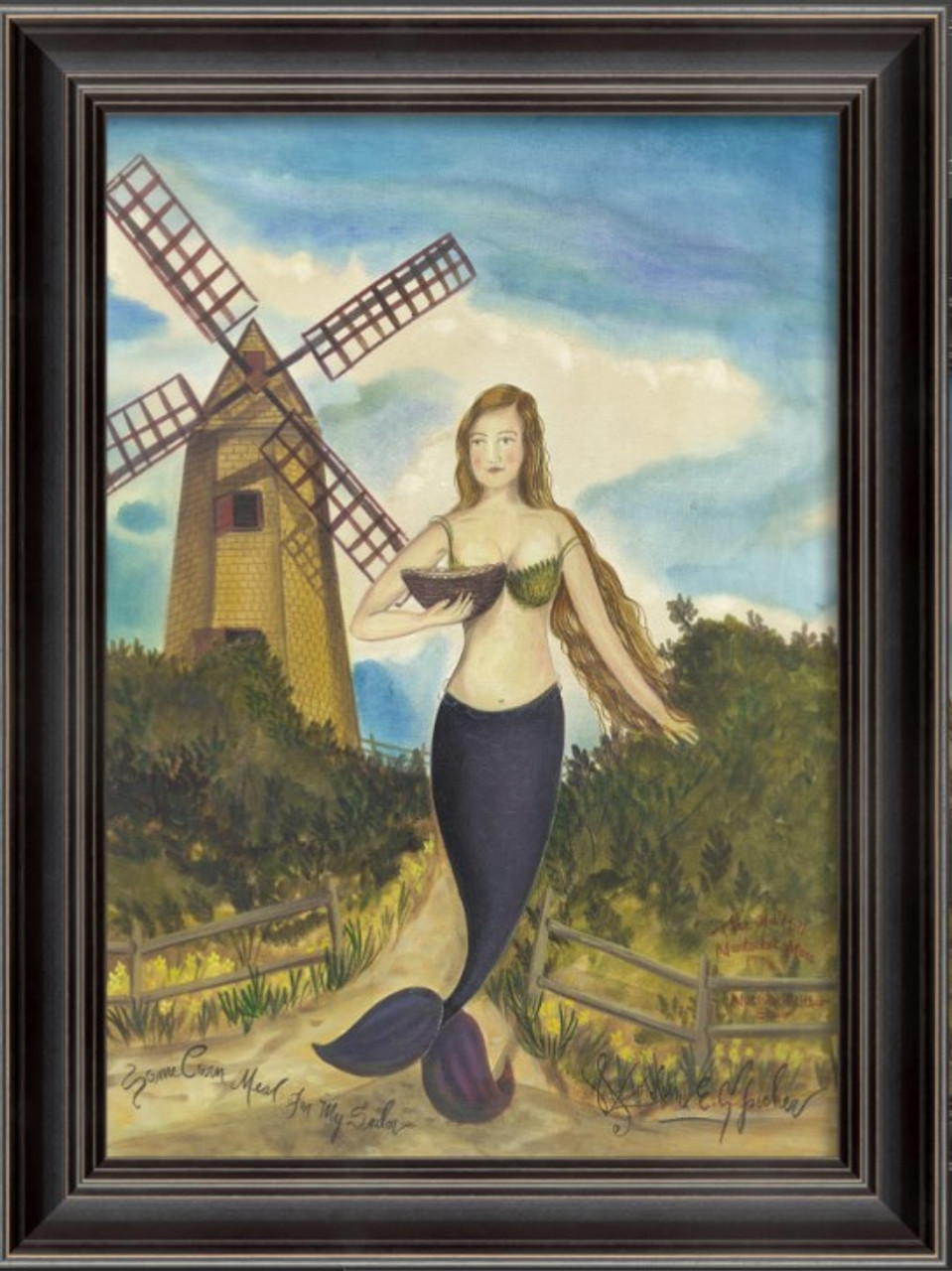 mermaid at the old mill