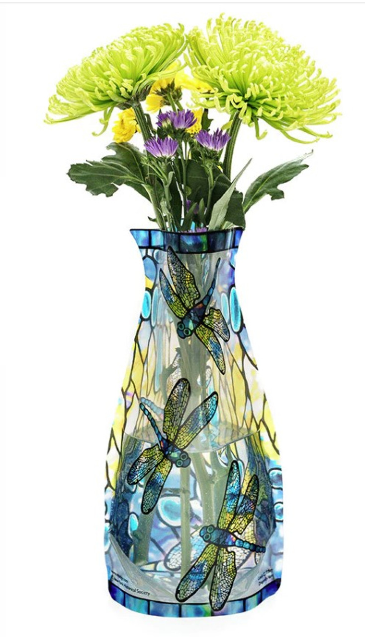 Louis C. Tiffany Dragonfly expandable vase