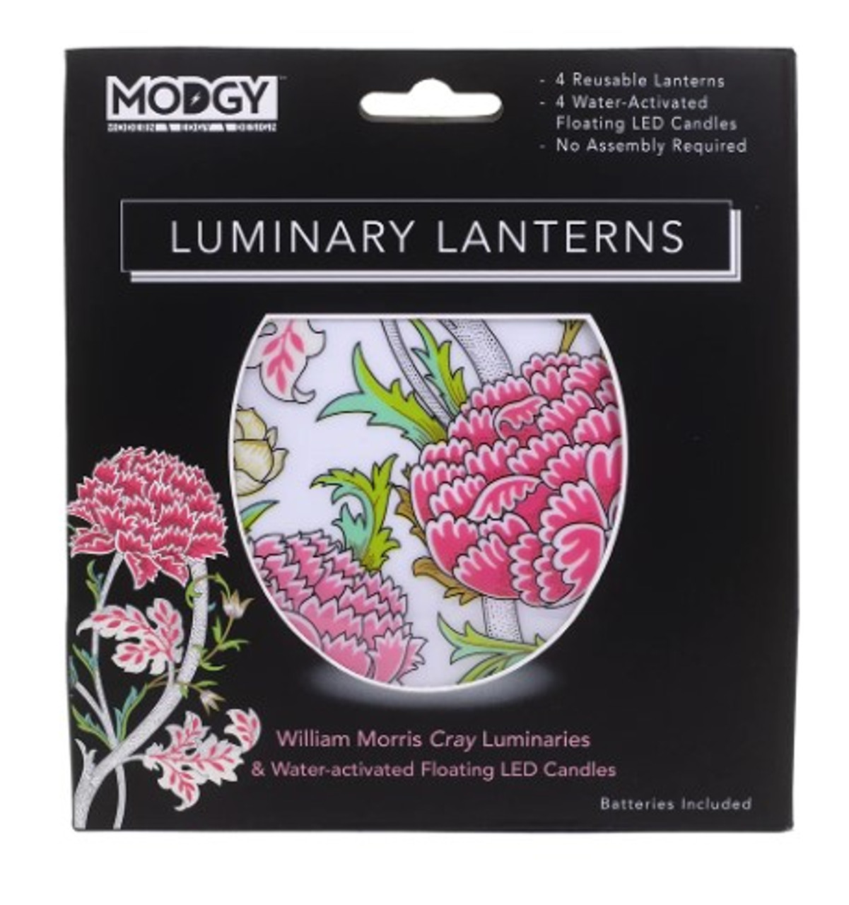 William Morris Cray Luminary set of 4