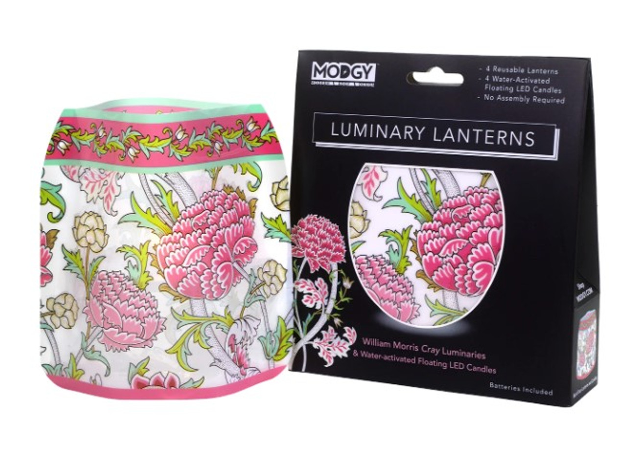 William Morris Cray Luminary set of 4 LED