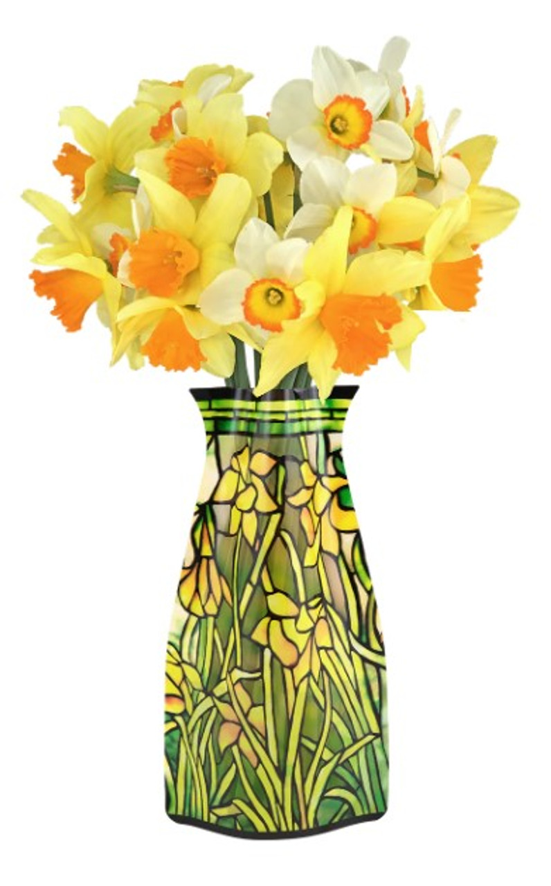 Louis C. Tiffany Daffodils expandable vase
