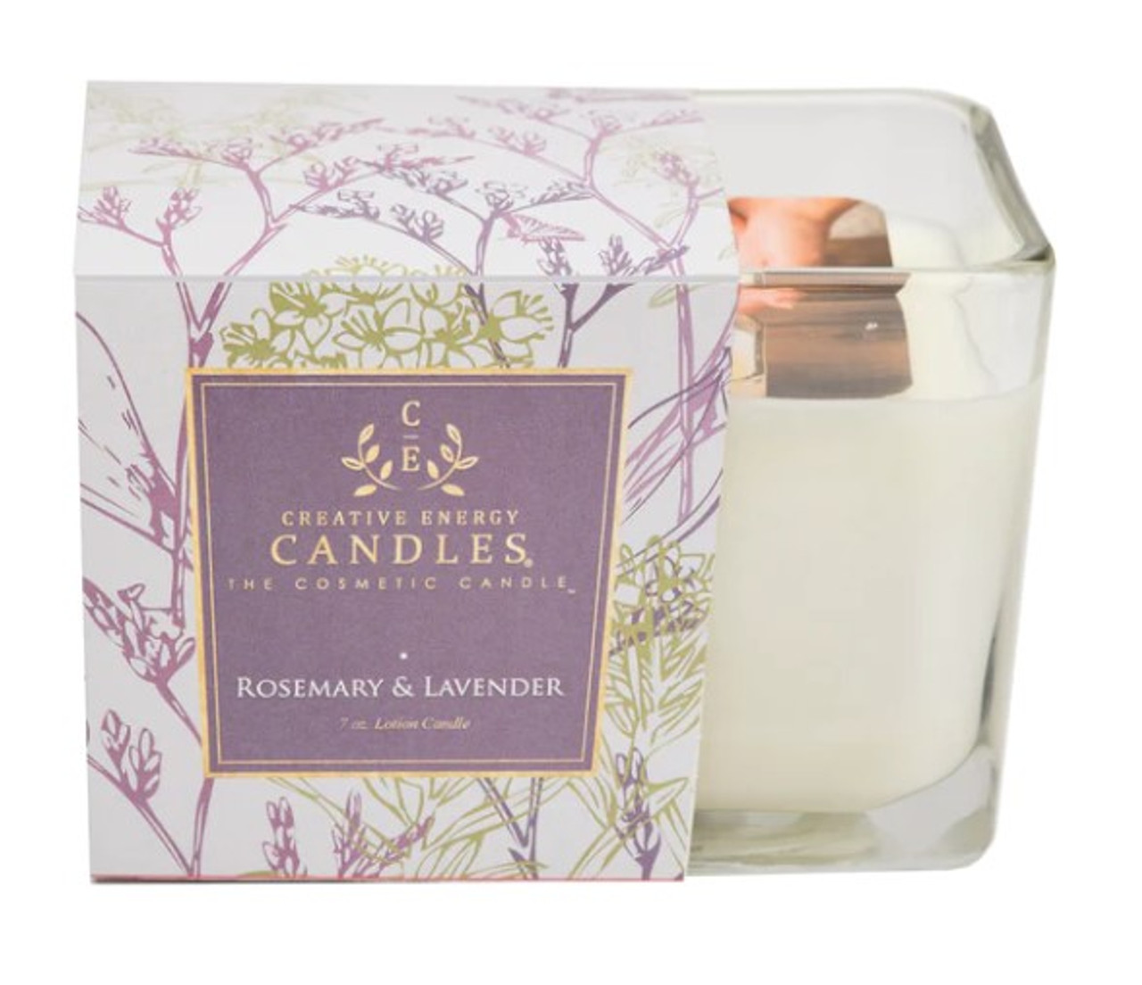 Rosemary & Lavender 2-in-1 Soy Candle and Lotion