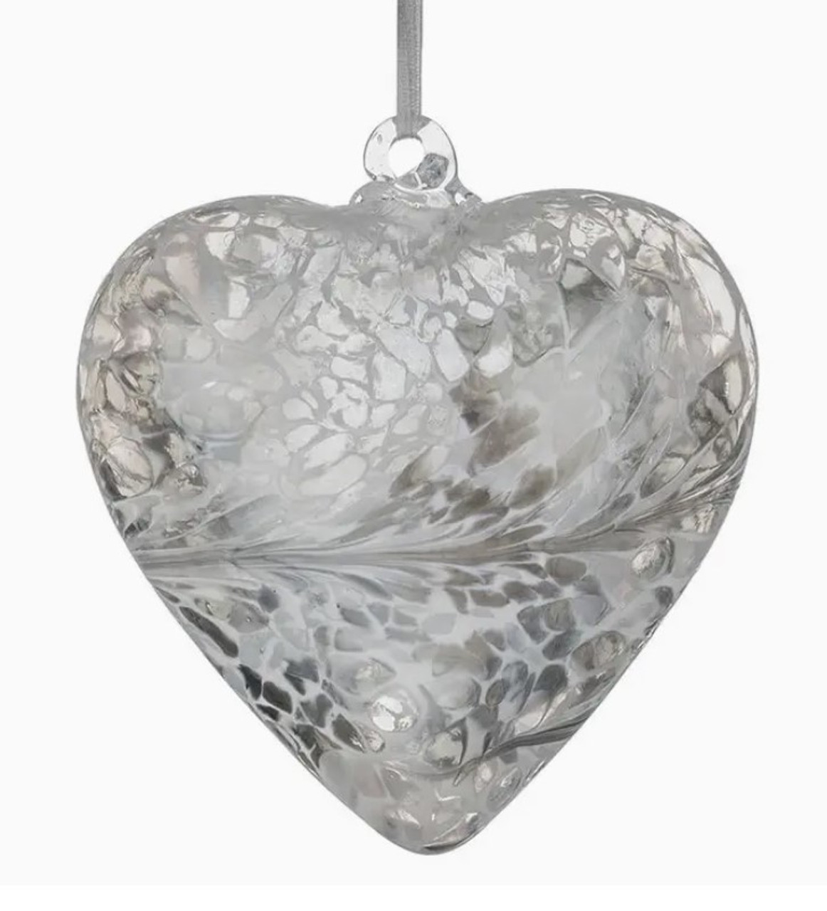 Friendship Heart - pastel silver