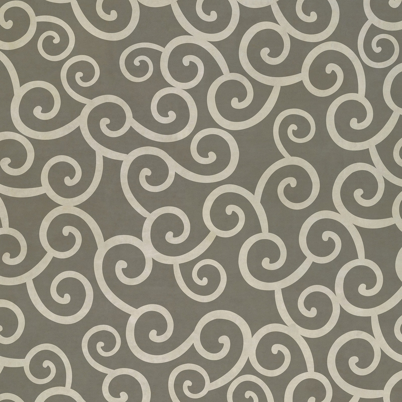 Classic Pattern 4 Captain Ahab (lightly distressed) - vinyl floor cloth sizes 60x60, 72x72