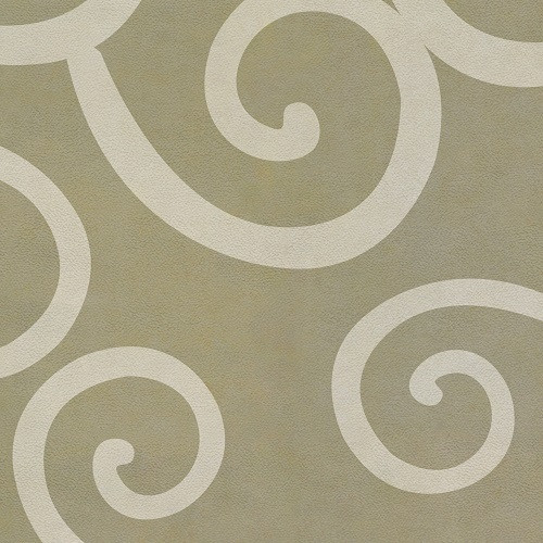 Classic Pattern 4 Moby Dick (lightly distressed) - vinyl floor cloth sizes  swatch