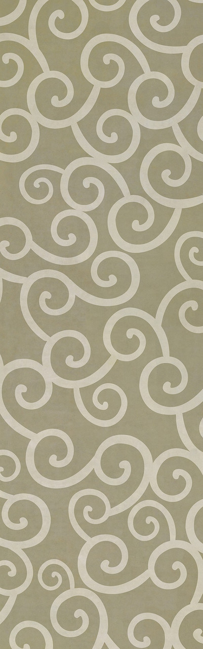 Classic Pattern 4 Moby Dick (lightly distressed) - vinyl floor cloth sizes 24x77, 30x96, 26x83, 36x115