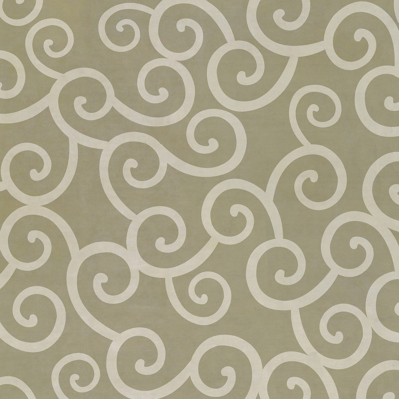 Classic Pattern 4 Moby Dick (lightly distressed) - vinyl floor cloth sizes 36x36, 48x48