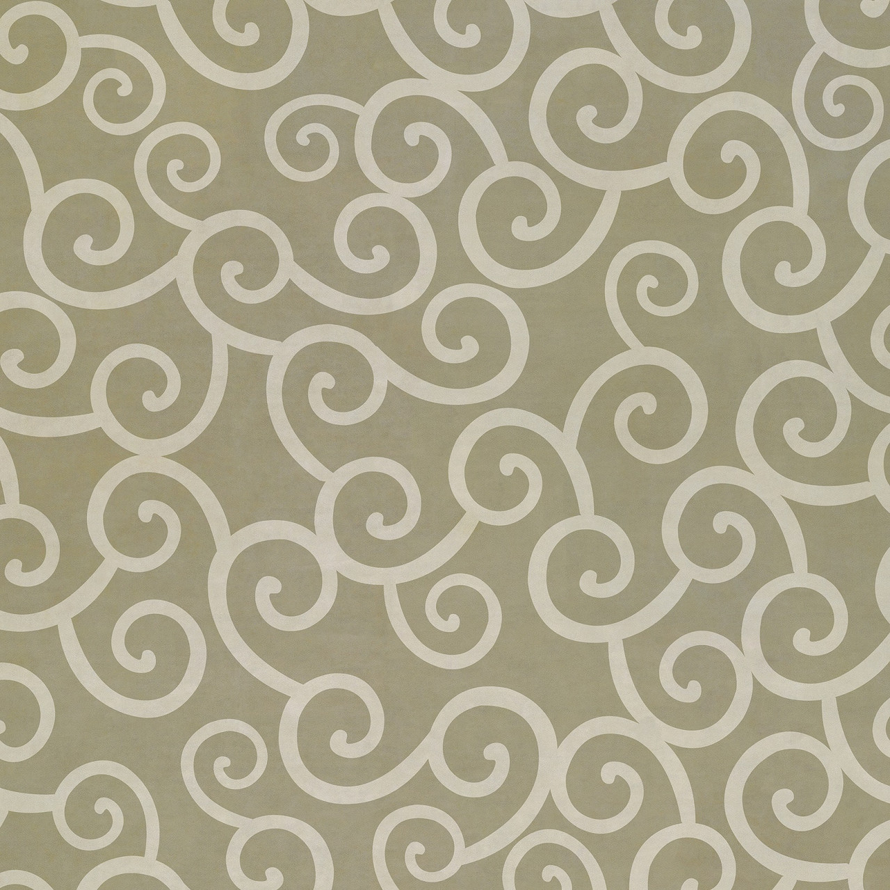 Classic Pattern 4 Moby Dick (lightly distressed) - vinyl floor cloth sizes 60x60, 72x72