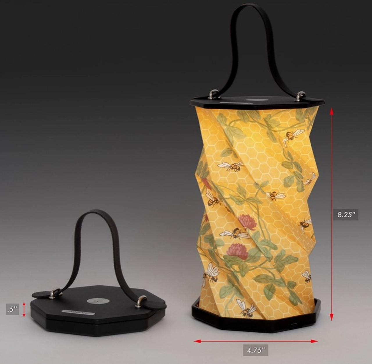 Modgy Candace Wheeler Bees Origami Lantern LED