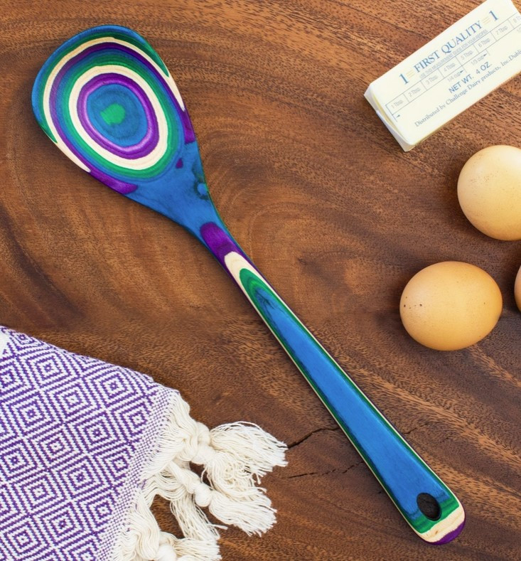 Totally Bamboo Baltique Mumbai Collection Cooking Spoon - Thumbnail 3